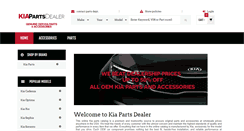 Desktop Screenshot of kiapartsdealer.com